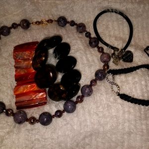 Jewelry lot collection Necklace bracelets